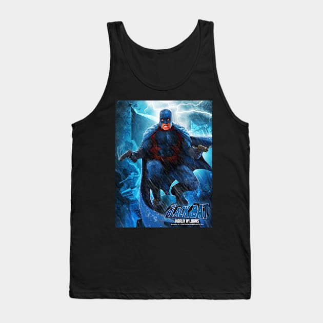 The Black Bat Tank Top by Plasmafire Graphics